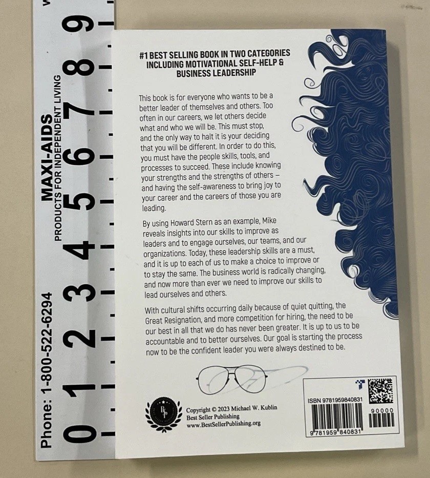 Leadership Lessons of Howard Stern by Michael Kublin SC 2023 Best Seller Publish