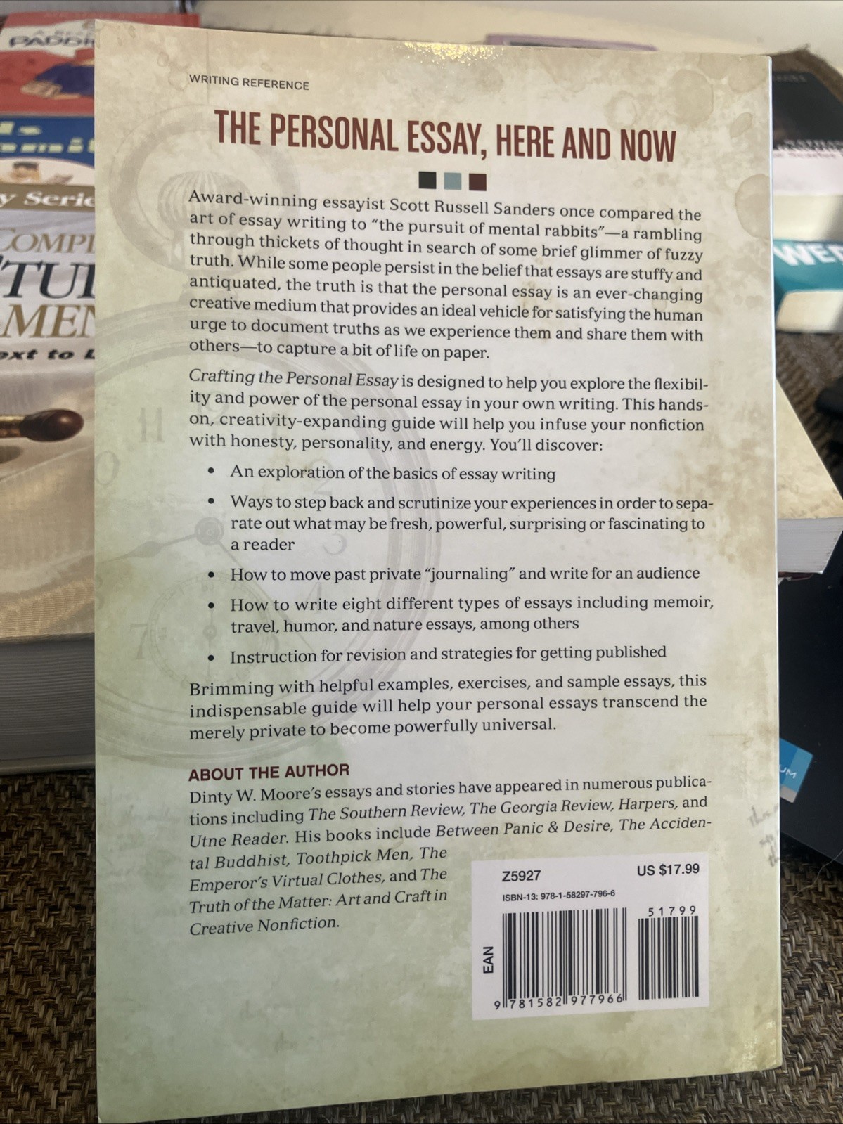 Crafting the Personal Essay: A Guide for Writing and Publishing Creative Non-Fic