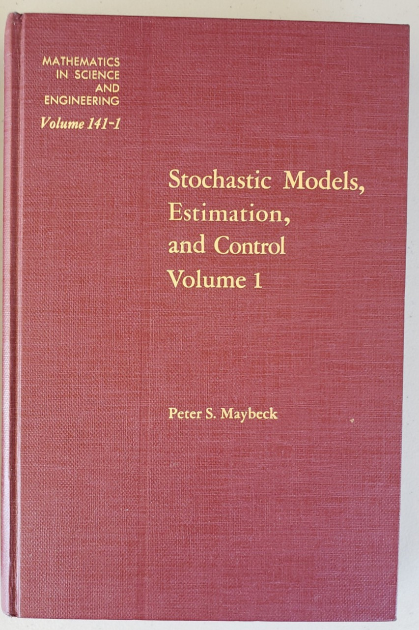Maybeck Stochastic Models Estimation Control Vol 1&2 w/ Orig 1998 Invoice