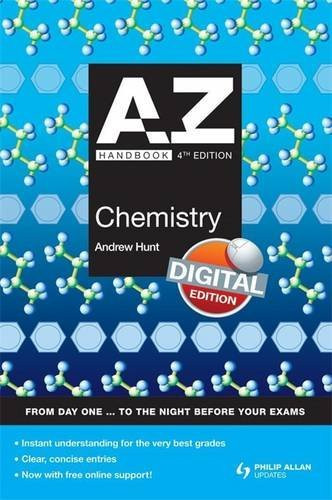 A-Z Chemistry Handbook + Online 4th Edition (Complete A-Z) – Hunt, Andrew