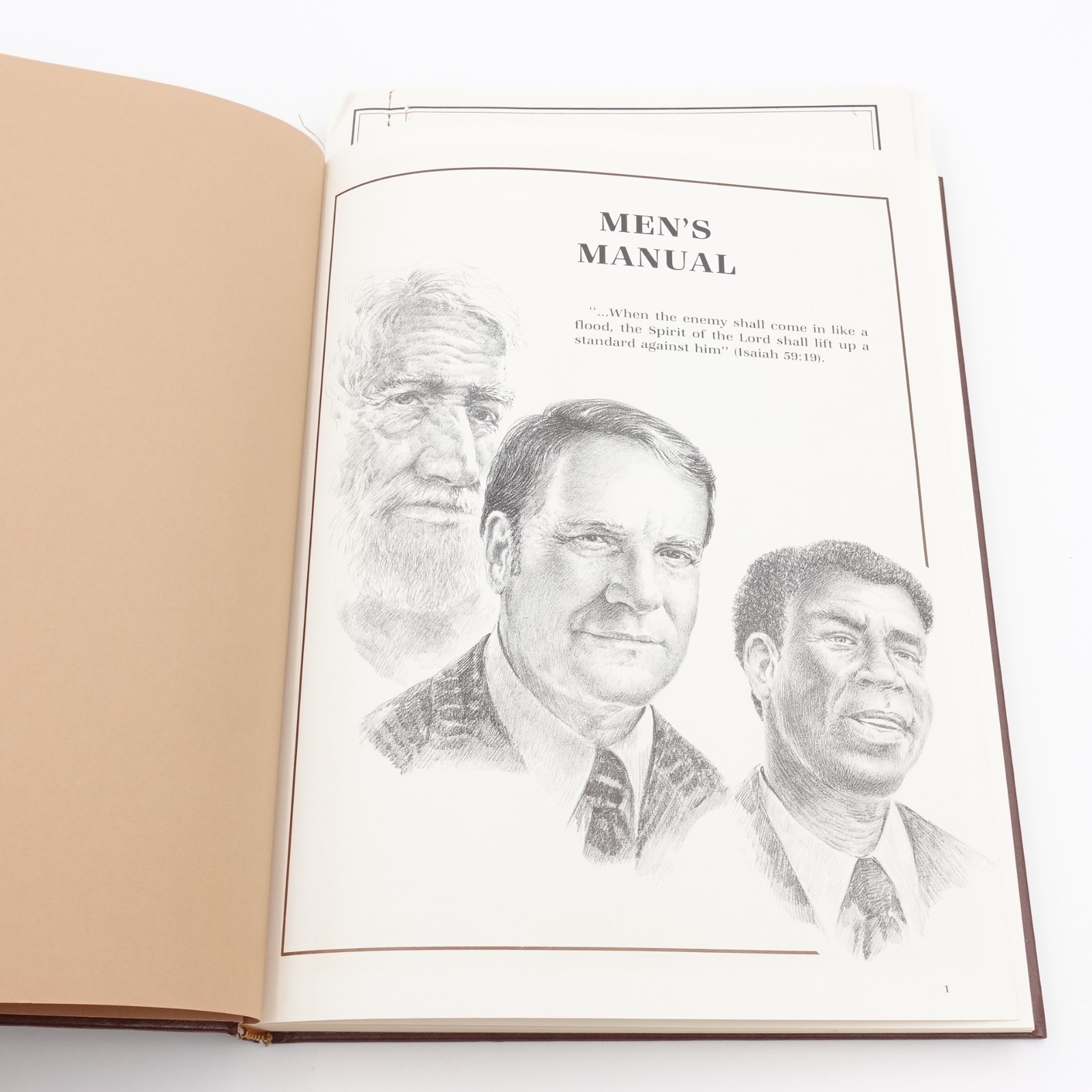 Men’s Manual Volumes I & II Institute In Basic Life Principles Hardcover VGUC