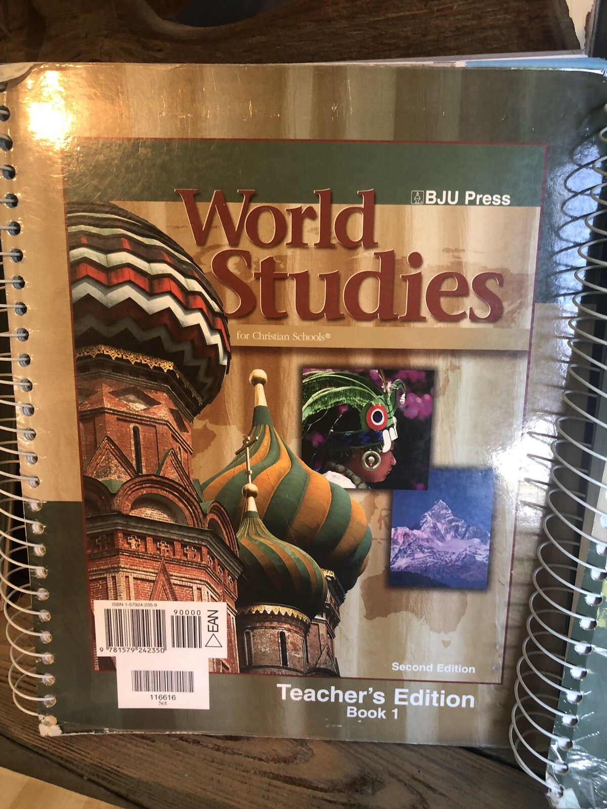 Bob Jones University grade 7 Christian homeschool curriculum World Studies