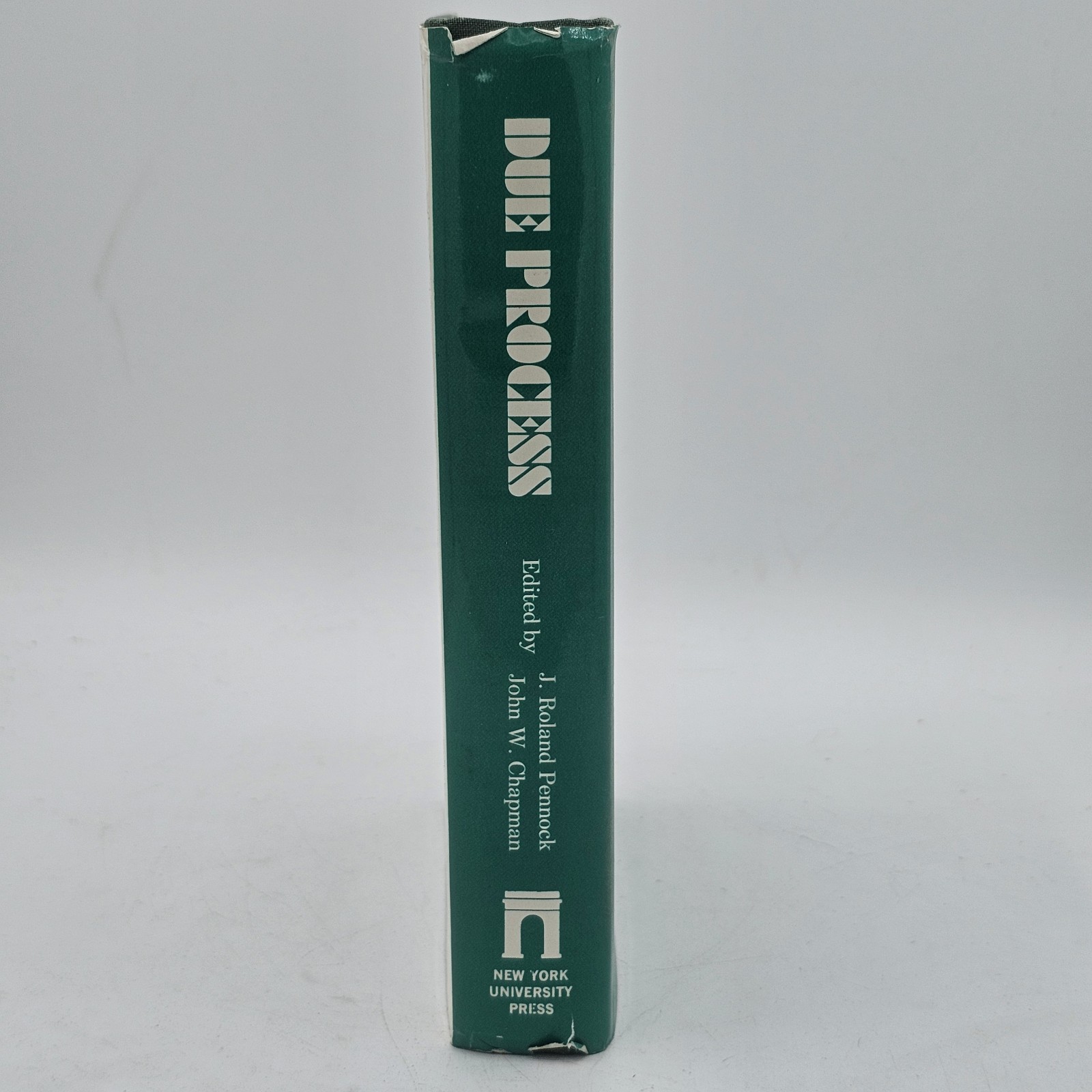 Due Process J Roland Pennock 1977 HC w/DJ Nomos XVIII Political Theory