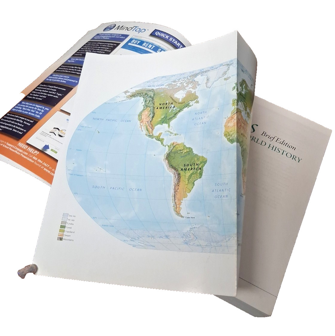 VOYAGES IN WORLD HISTORY, Brief, 2nd Edition By Hansen & Curtis, Textbook w/Maps