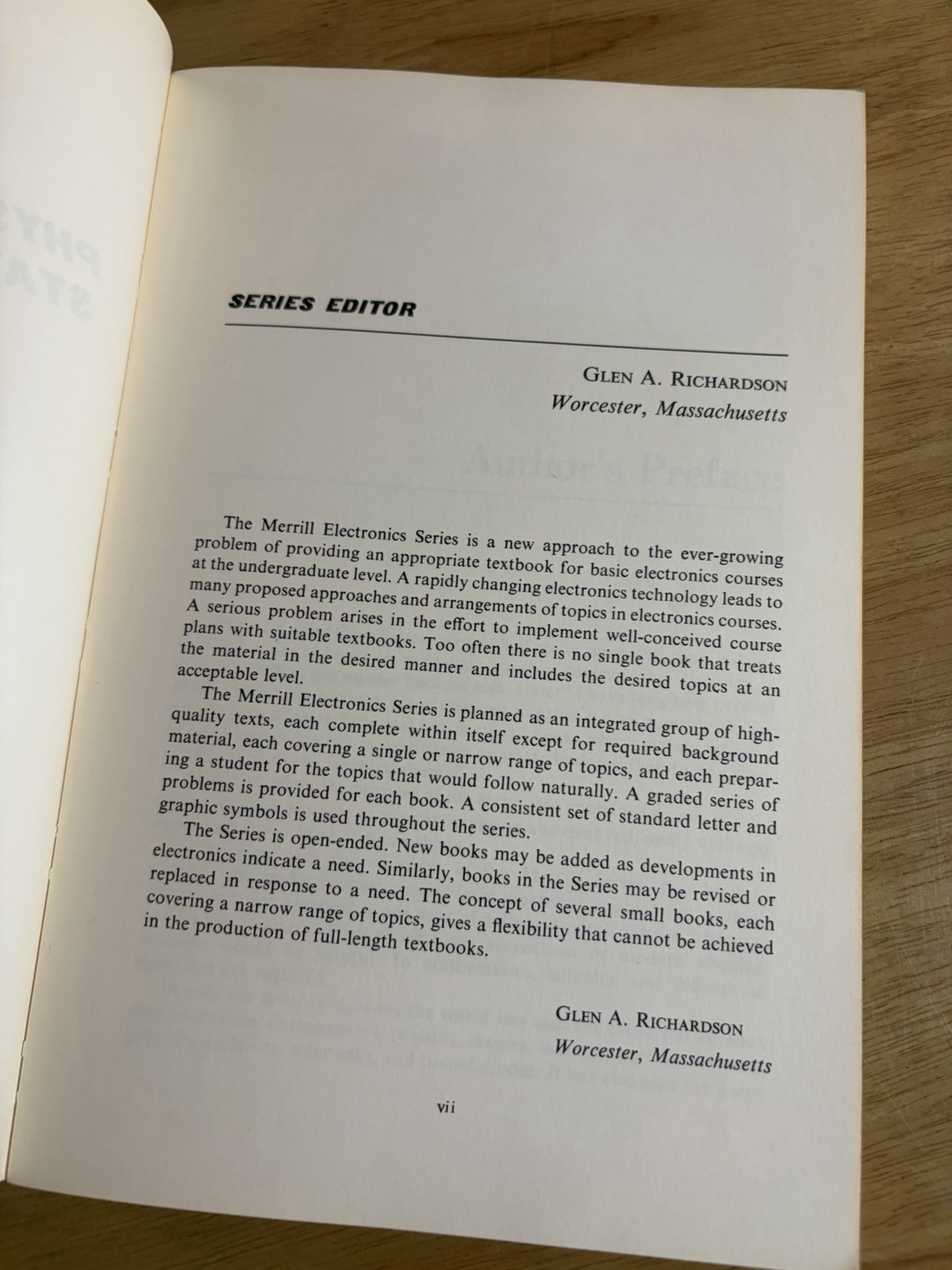 Physics of Solid State Electronics John N Shive 1966 Bell Labs Merrill Series