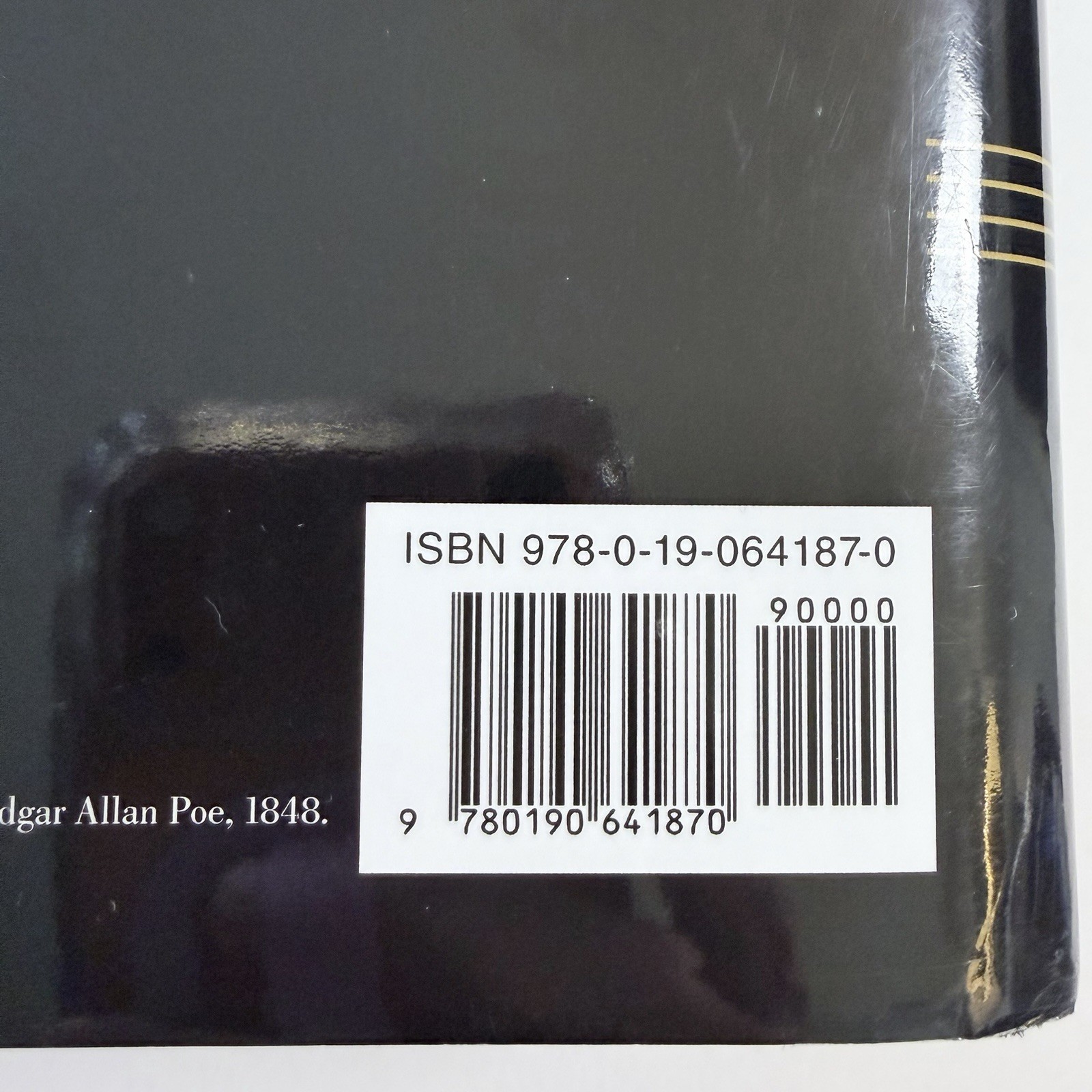 Oxford Handbook of Edgar Allan Poe HC 2019 Kennedy Peeples OUP Very Good