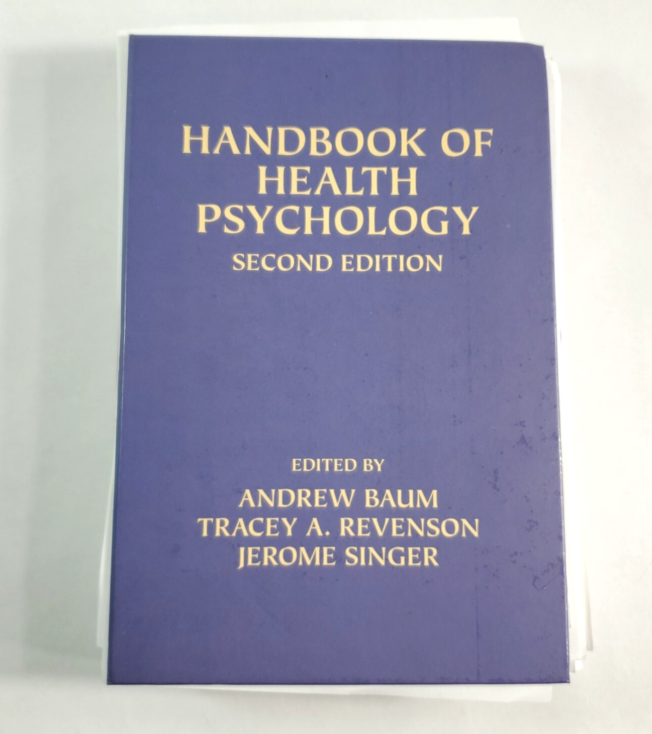 Handbook of Health Psychology 2nd Edition by Tracey A. Revenson 2012 Loose-leaf