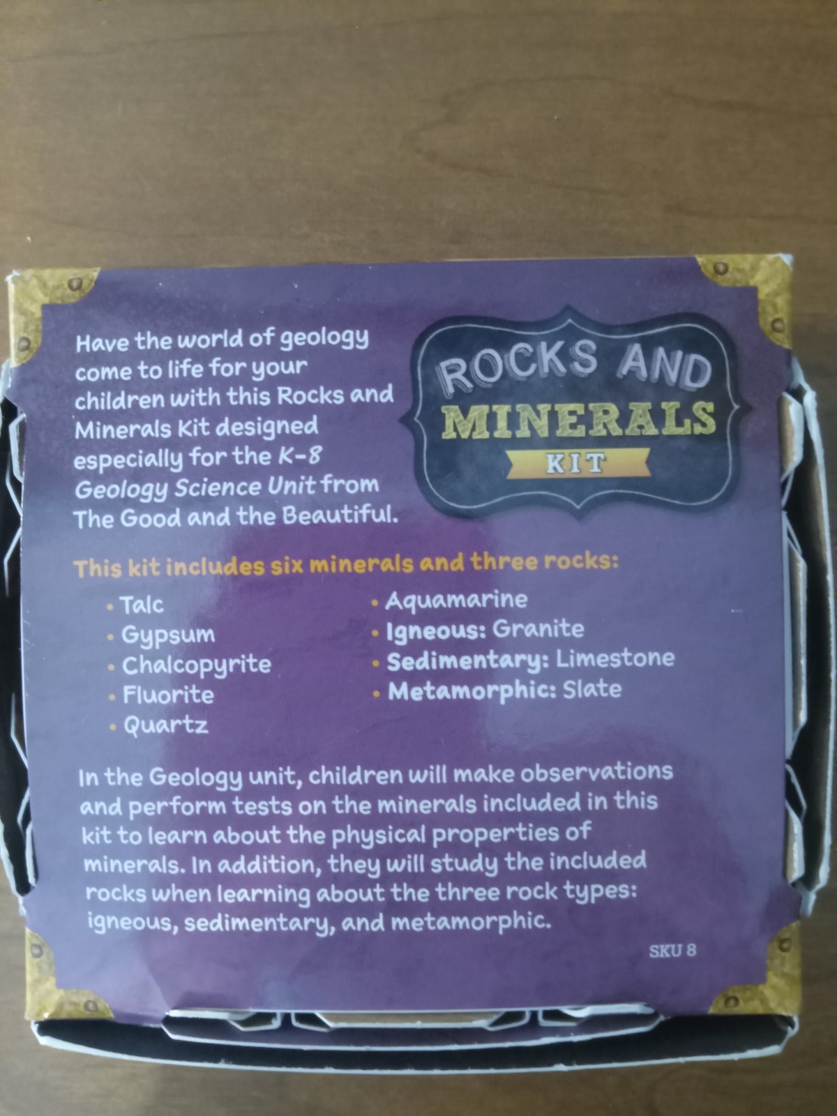 The Good & the Beautiful Geology Complete Set Rocks & Minerals Gr K-8 Unit Study