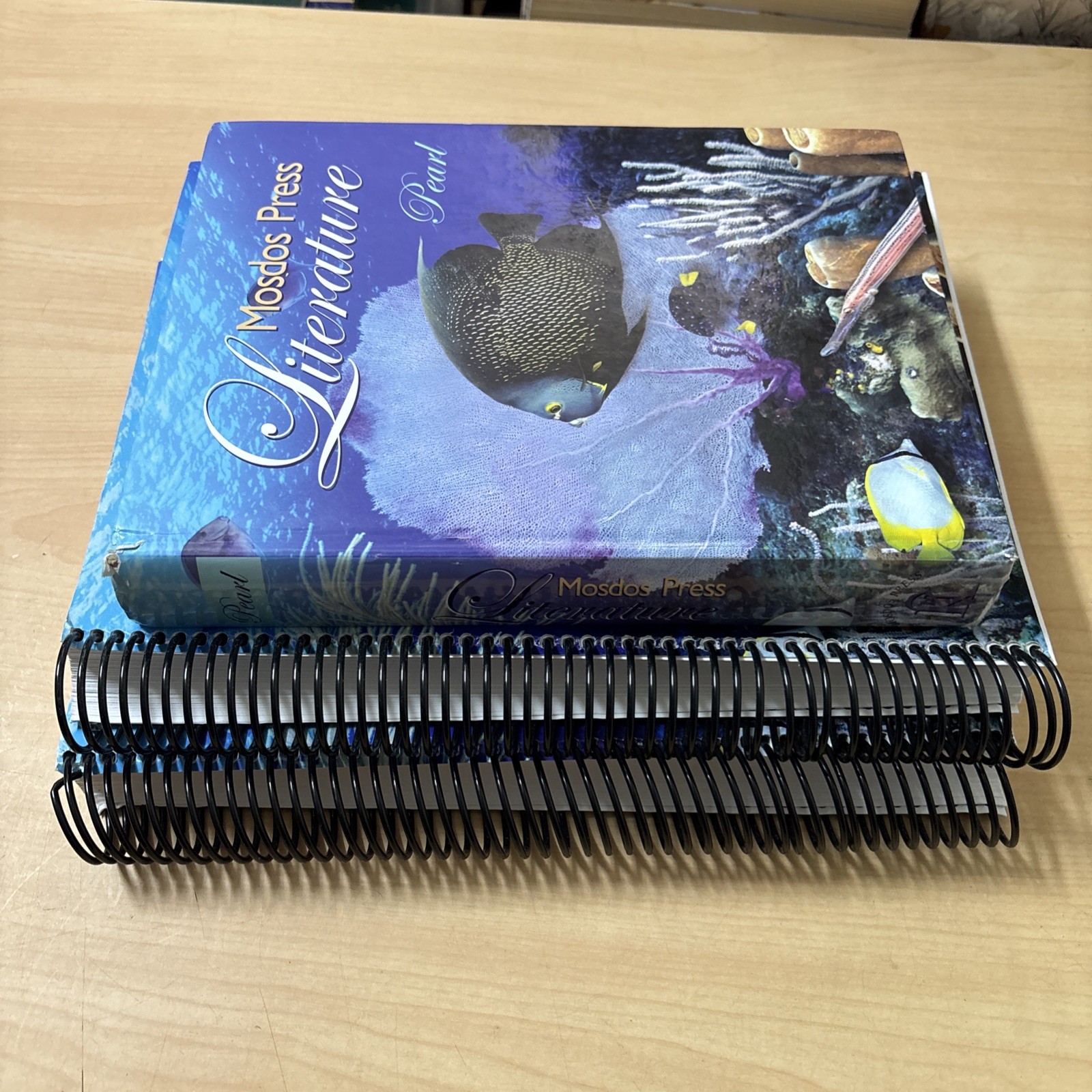 Lot 3 Mosdos Press Literature Pearl Student + Teacher’s Edition Part 1-2 Set