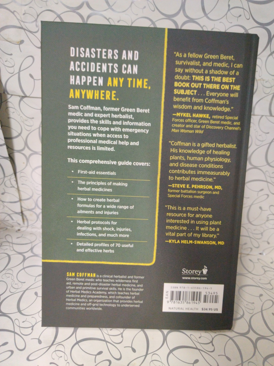 Herbal Medic : A Green Beret’s Guide to Emergency Medical Preparedness NEW