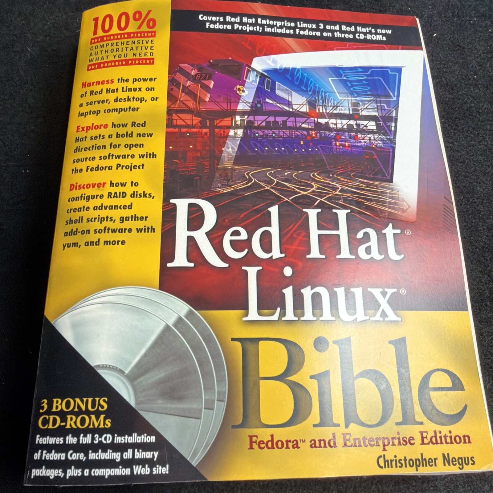 Bible Ser.: Red Hat Linux by Christopher Negus (2003, Trade Paperback)