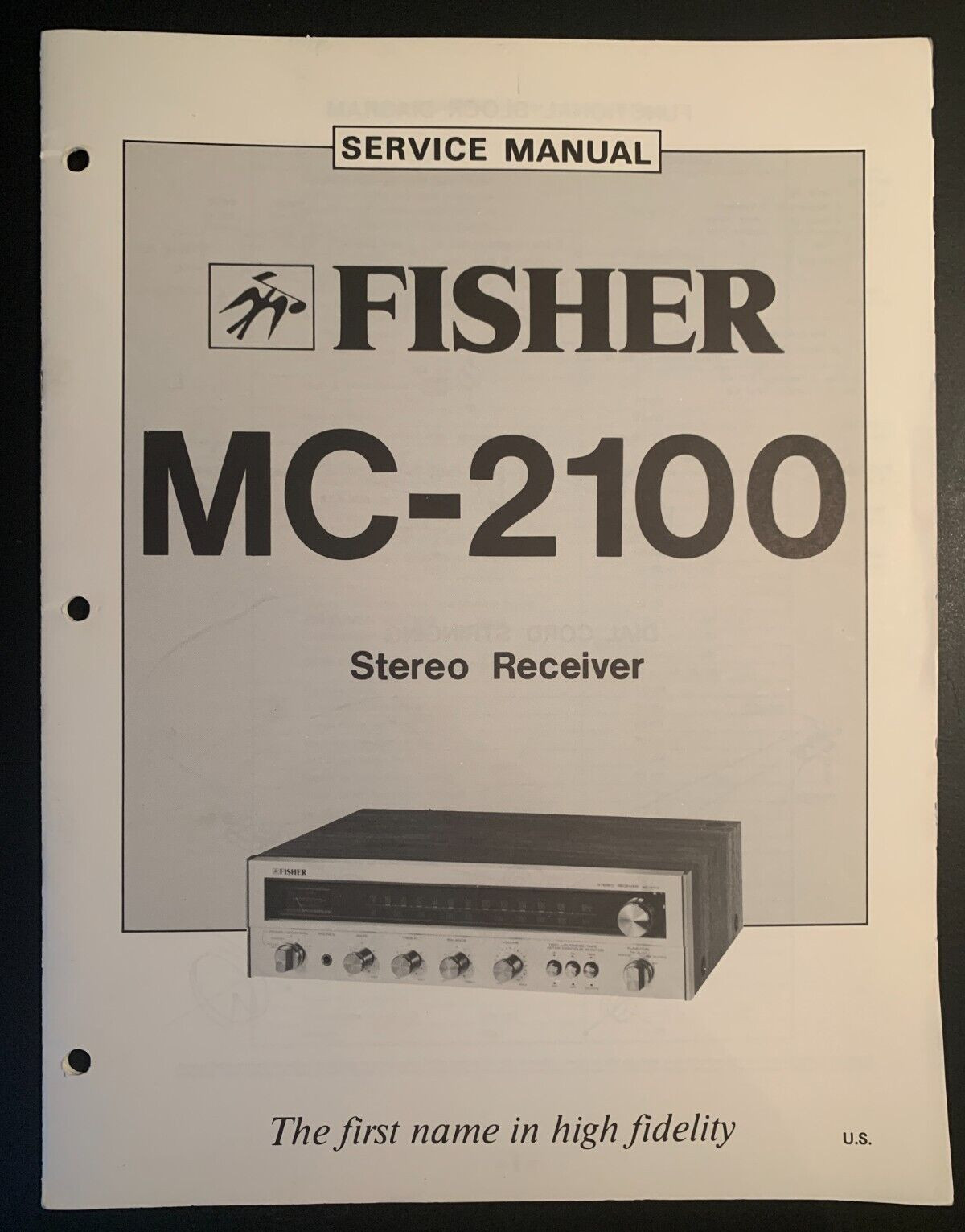 Fisher MC-2100 – Service Manual – ORIGINAL 1978