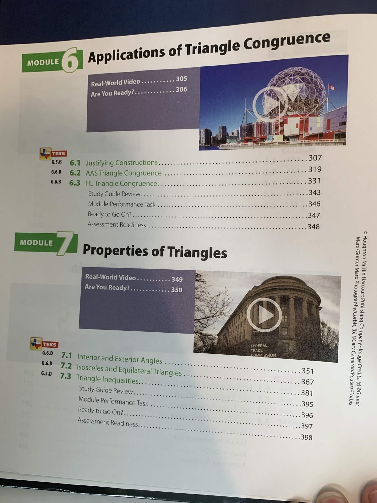 Texas Geometry Houghton Mifflin Harcourt Teacher Edition with Solutions Key