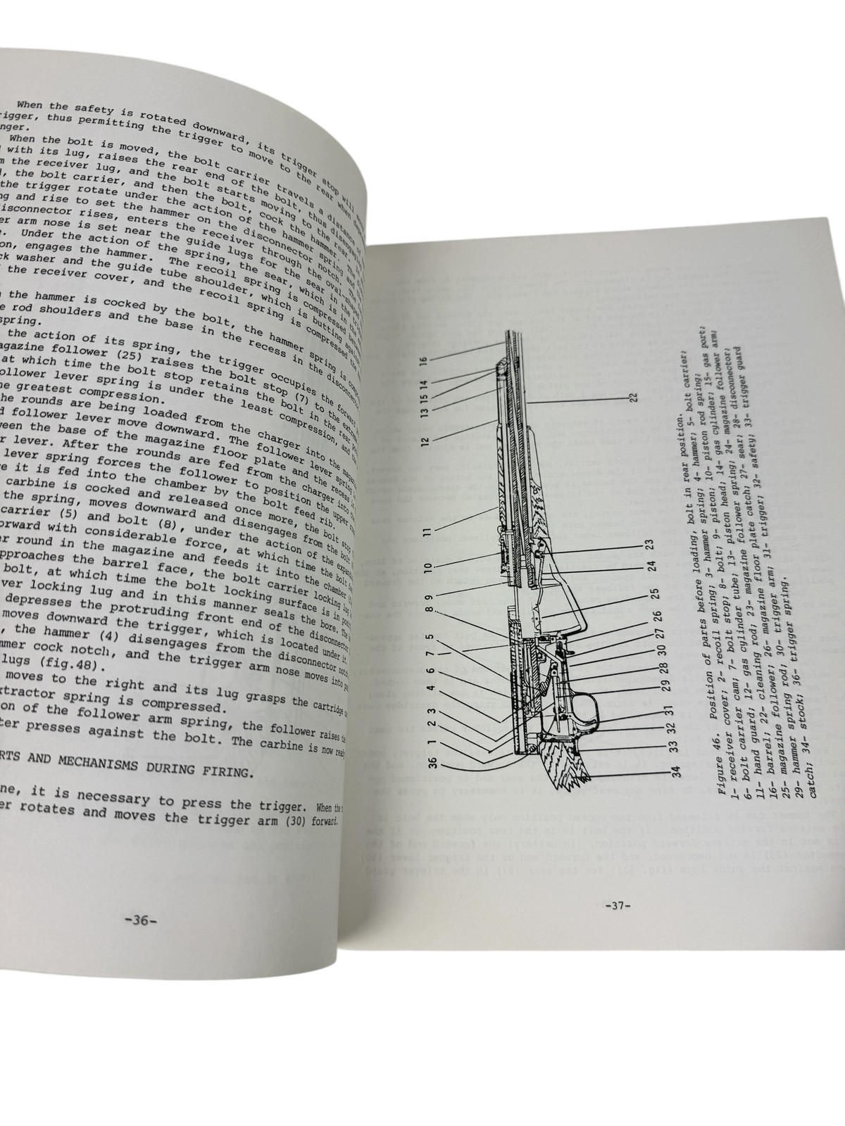 Simonov SKS-45 Type Carbines Manual Buyer’s Guide Color Drawings Combat Photos