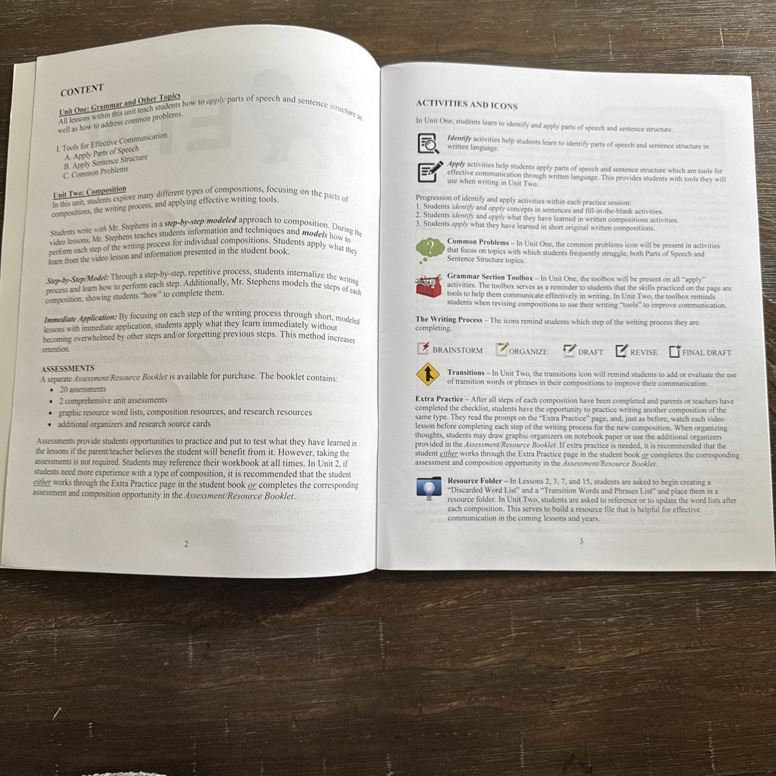 Essentials In Writing Level 7 Assessment Book And Answer Key Homeschool English