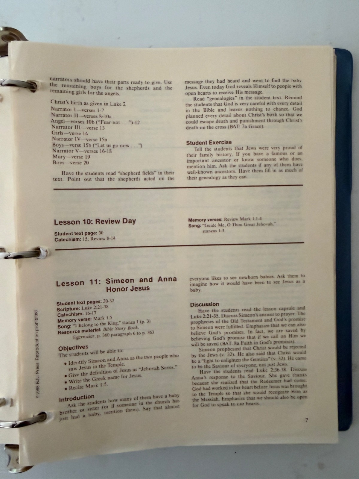 Bob Jones University Press Bible Truths for Christian Schools Teacher’s Edition