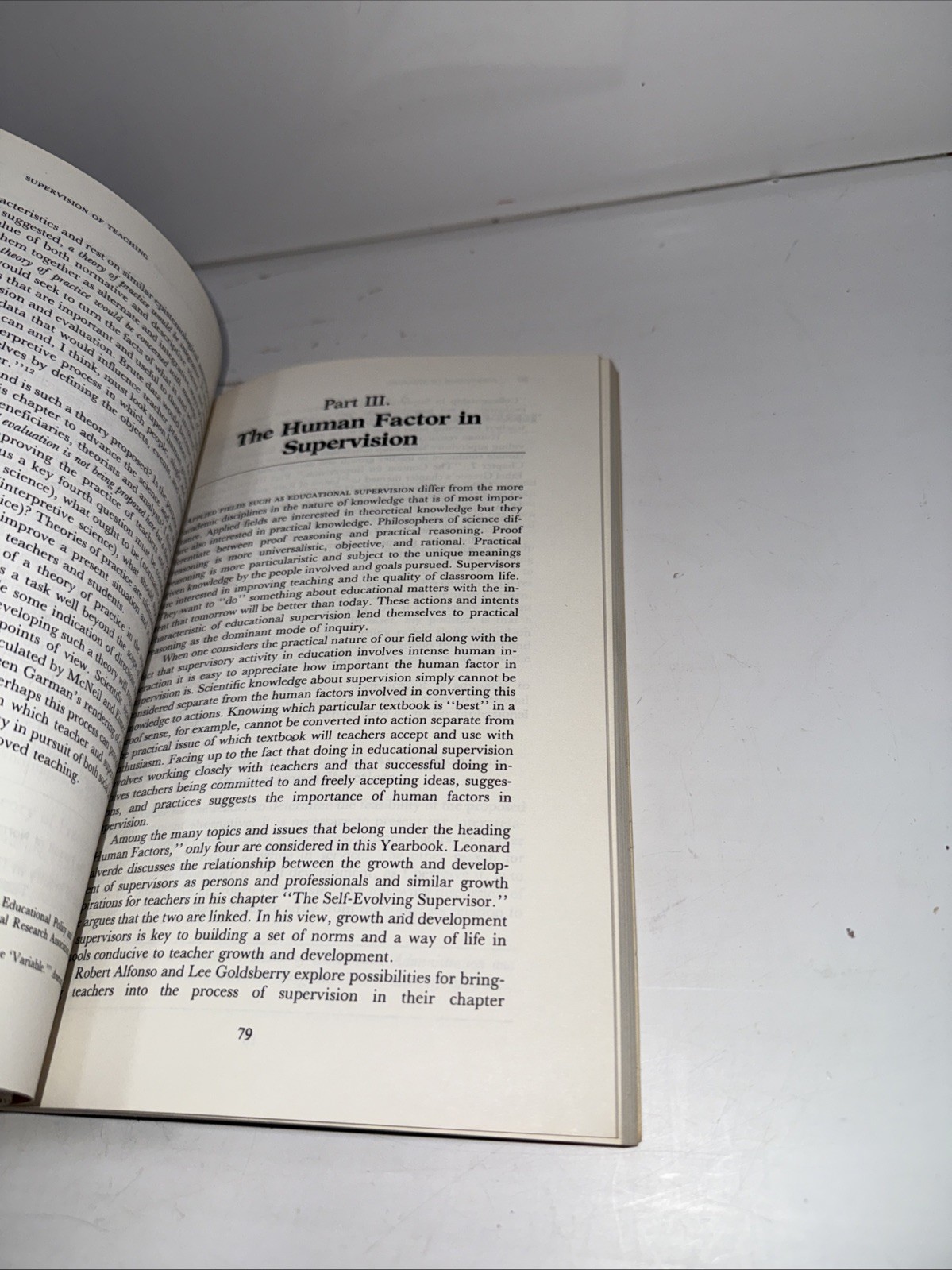 Supervision Of Teaching Prepared By The ASCD 1982 Thomas J. Sergiovanni