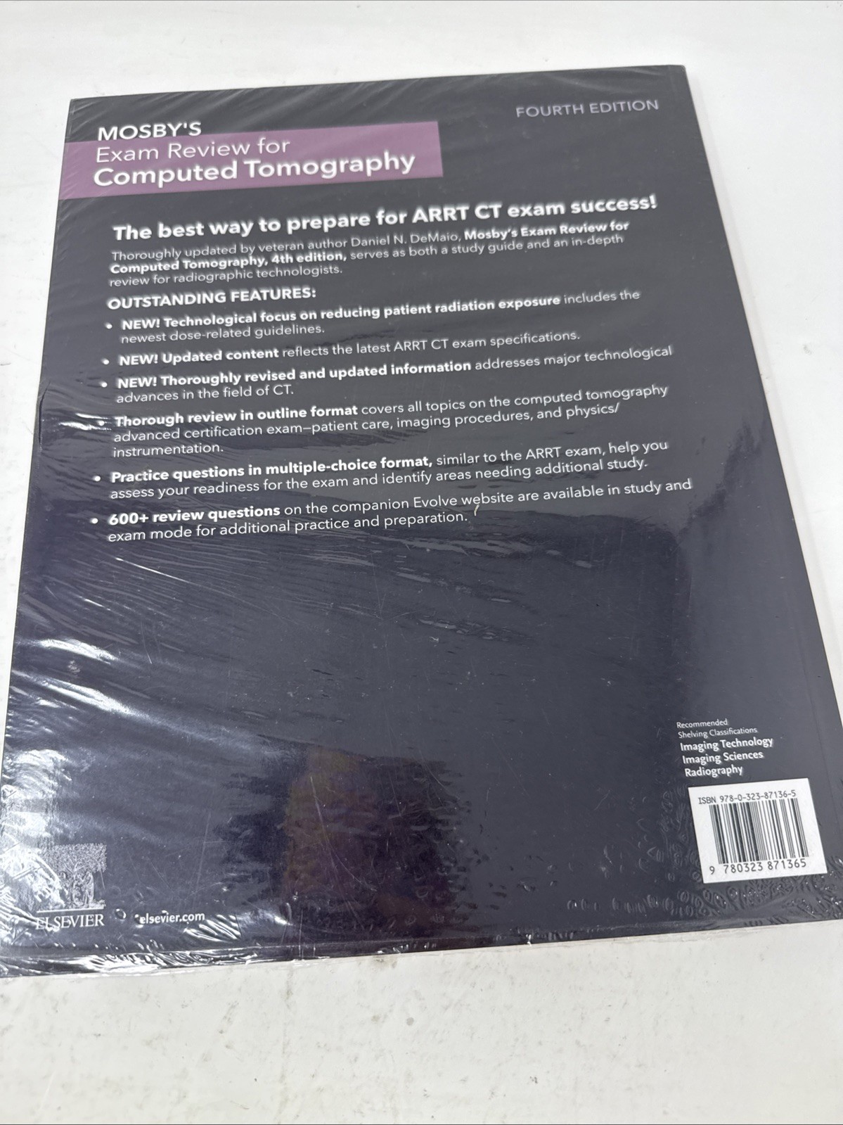 Mosby’s Exam Review for Computed Tomography. Fourth Edition. Evolve