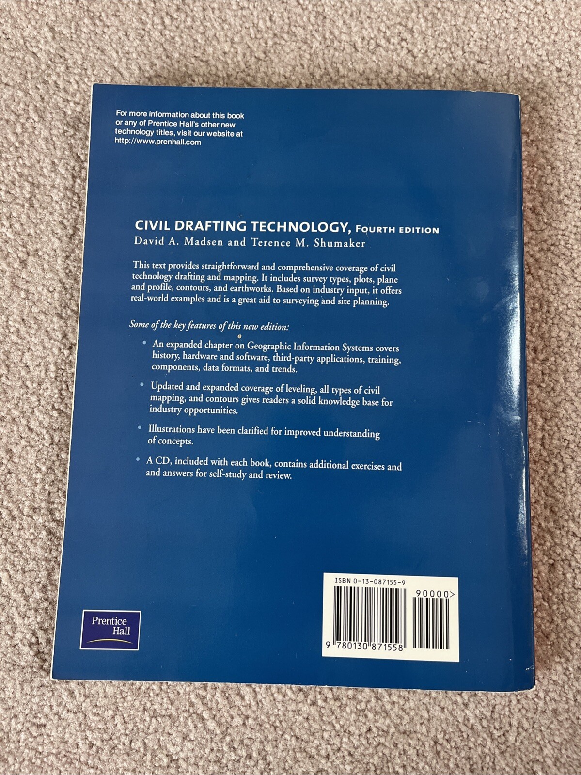 Civil Drafting Technology by David A. Madsen and Terence M. Shumaker (2001)