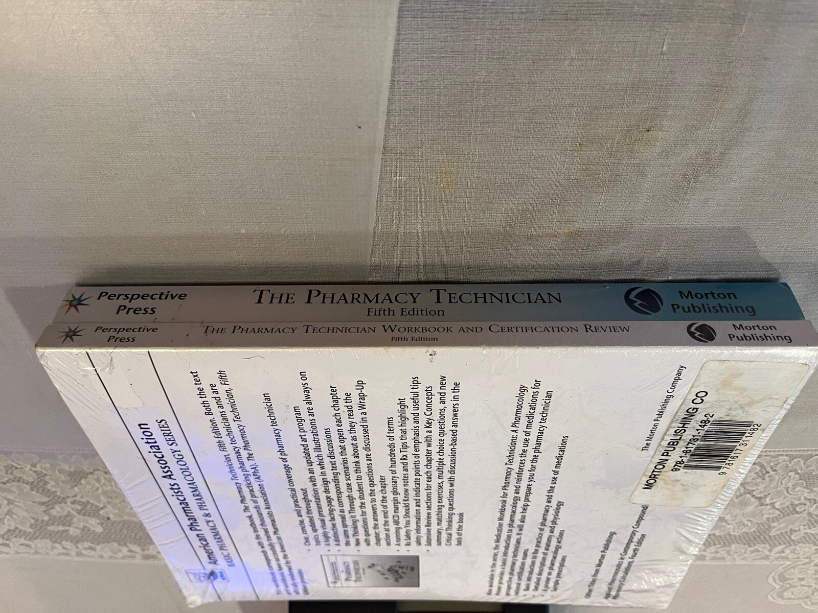 THE PHARMACY TECHNICIAN & WORKBOOK SET By Perspecitve Press 5th Ed. New/Sealed