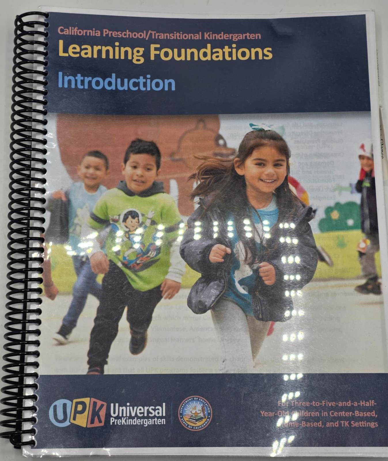 Learning Foundations Universal PreKindergarten California LOT OF 5 BOOKS SPIRAL