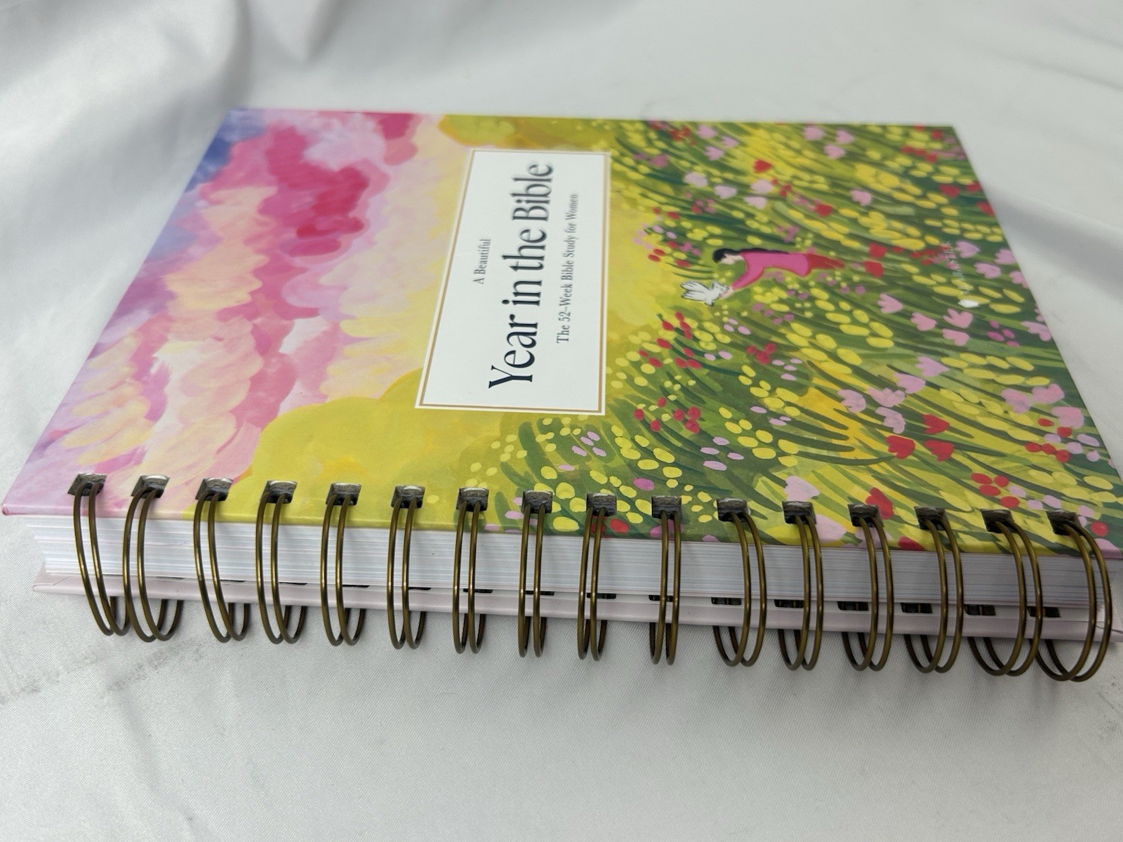Bible Study Journal For Women 52 Week Devotional Hardcover Spiral