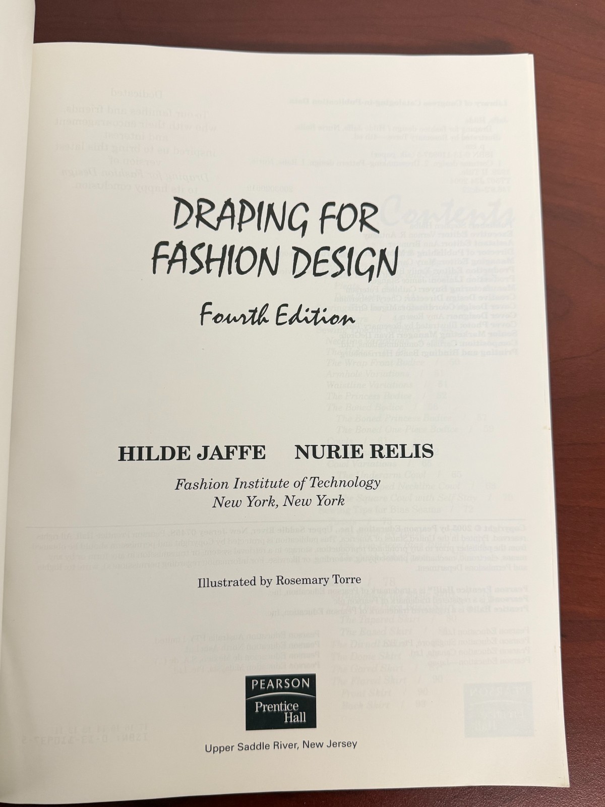 Draping for Fashion Design by Hilde Jaffe 2005 Paperback Fourth Edition