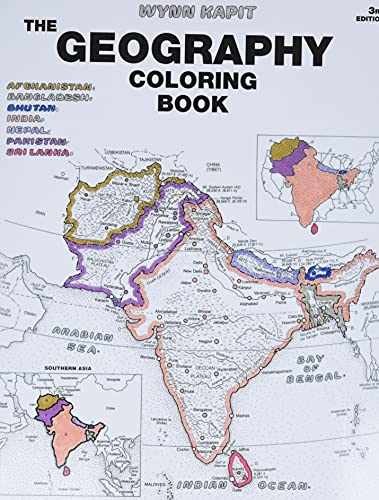 Geography Coloring Book – Paperback, by Kapit Wynn – Acceptable n