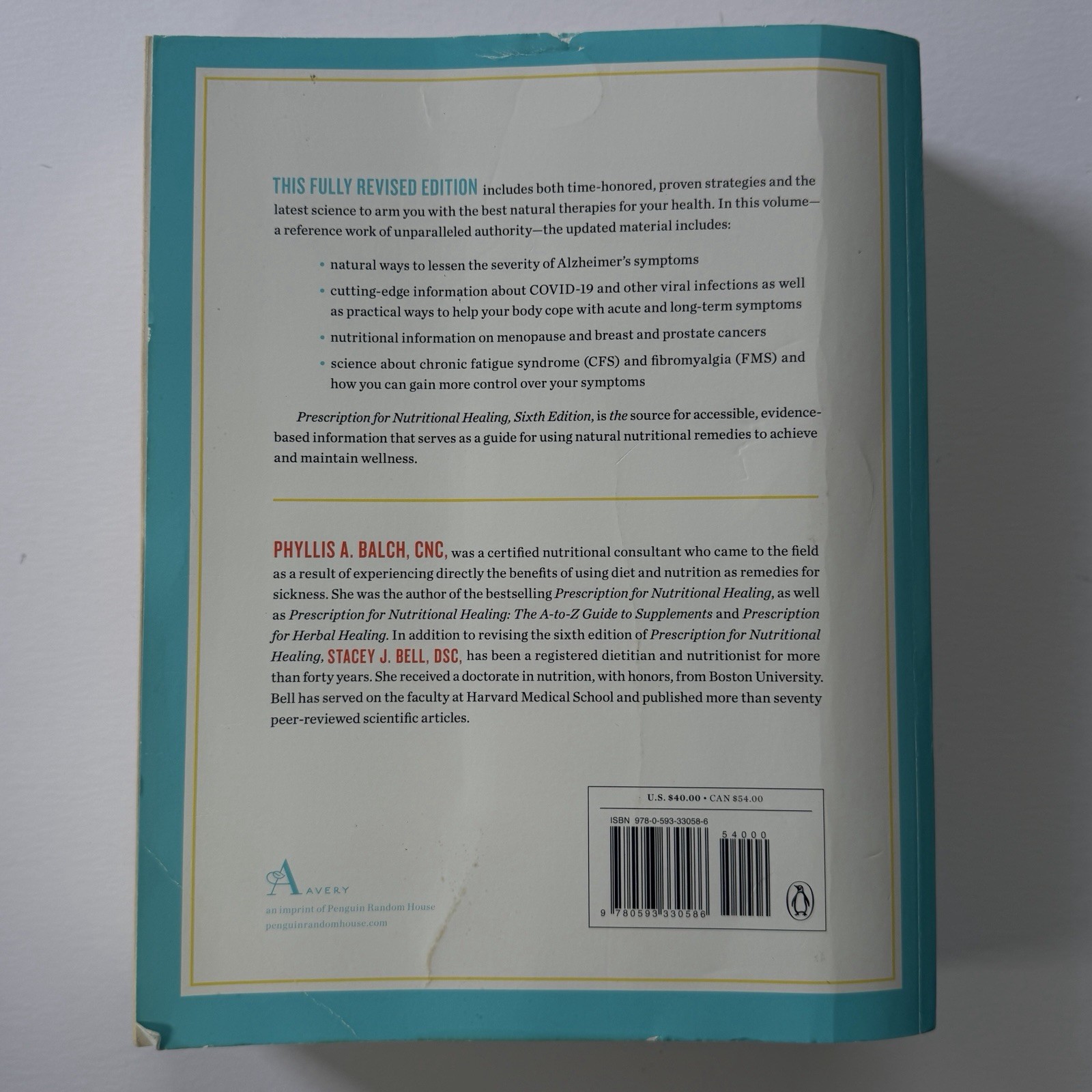 Prescription for Nutritional – Paperback, by Balch CNC Phyllis