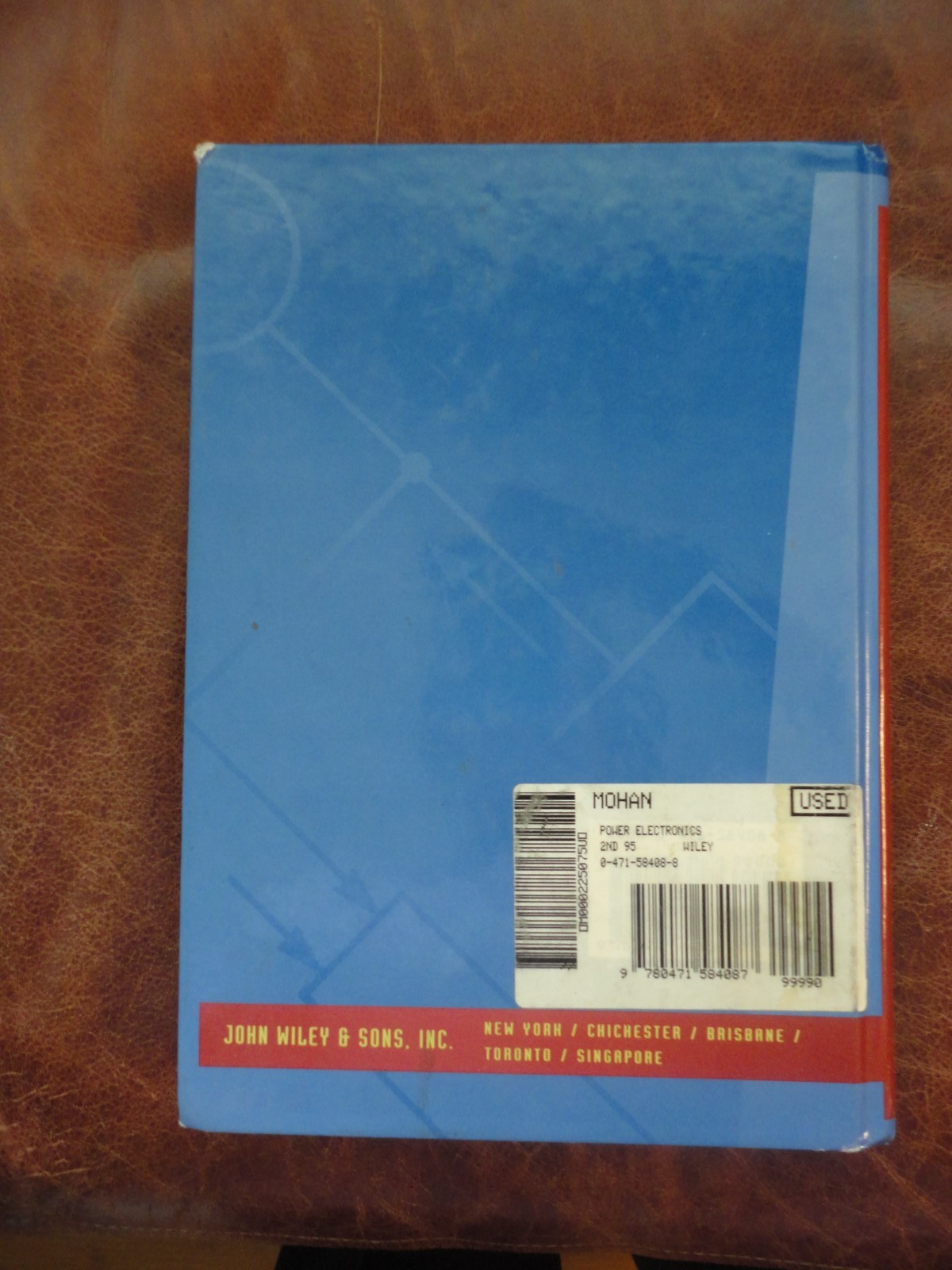 POWER ELECTRONICS: CONVERTERS, APPLICATIONS, AND DESIGN, 2ND ED. MOHAN,UNDELAND