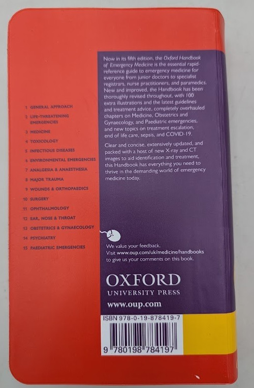 Oxford Handbook of Emergency Medicine – 9780198784197