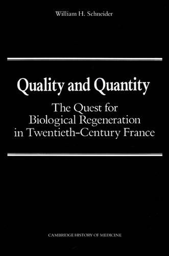 Quality and Quantity by William H. Schneider – 9780521524612