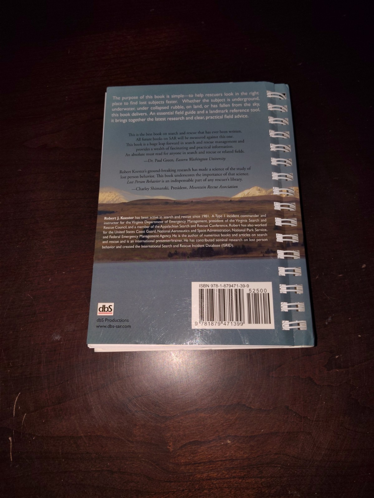 Lost Person Behavior : A Search and Rescue Guide… By Robert J. Koester 2008