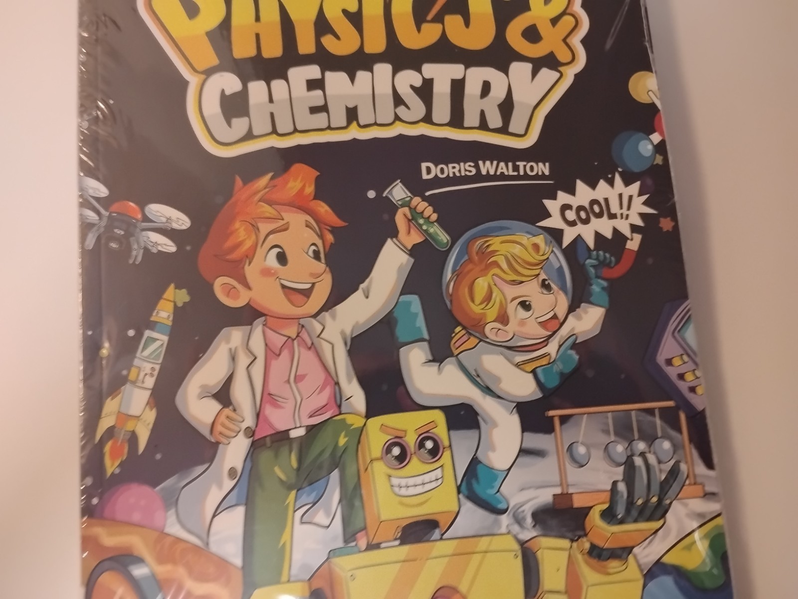 LOT of 4. Weird and Wacky Research Institute Physics & Chemistry Doris Walton