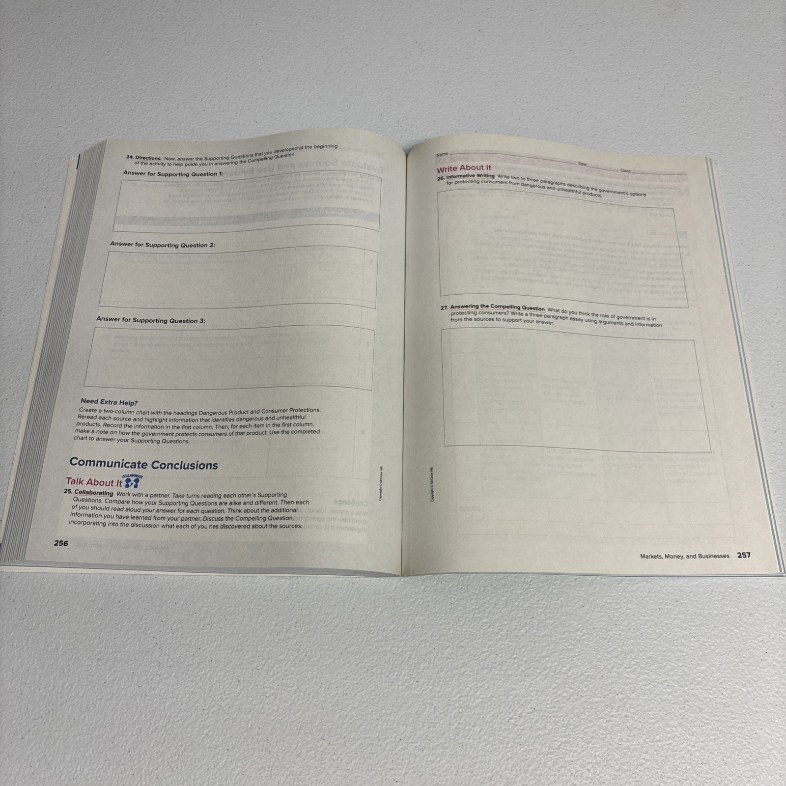 Inquiry Journal Eastern Hemisphere Culture And Geography Book Ohio Edition