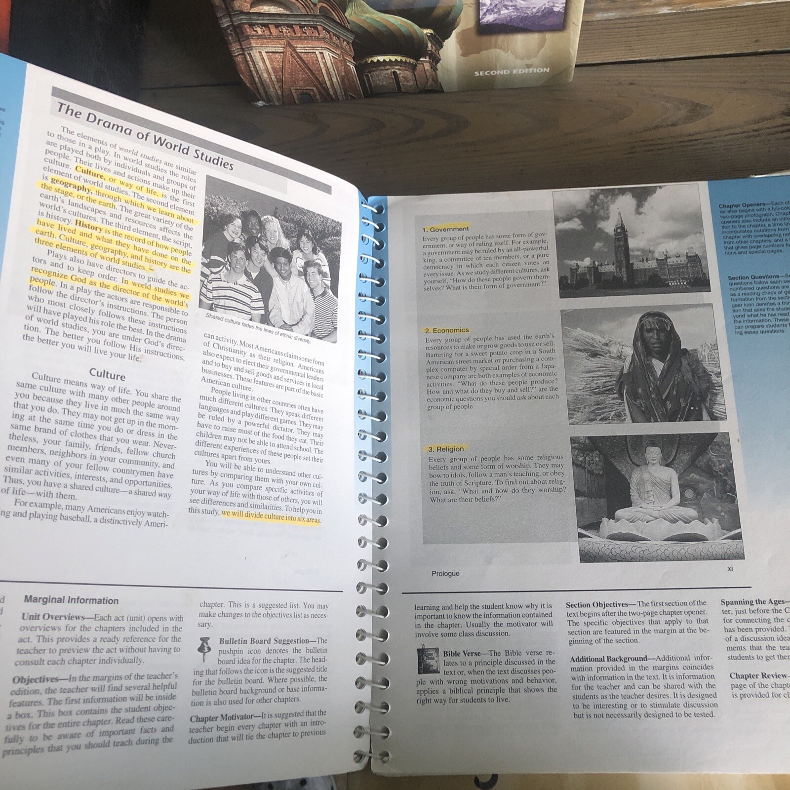 Bob Jones University grade 7 Christian homeschool curriculum World Studies