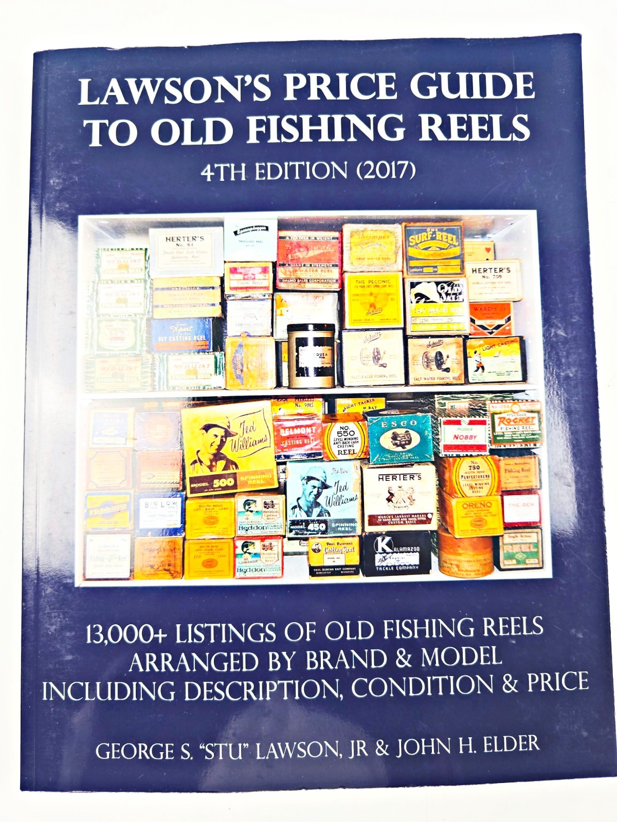 Lawson’s Price Guide To Old Fishing Reels 4th Edition c 2017