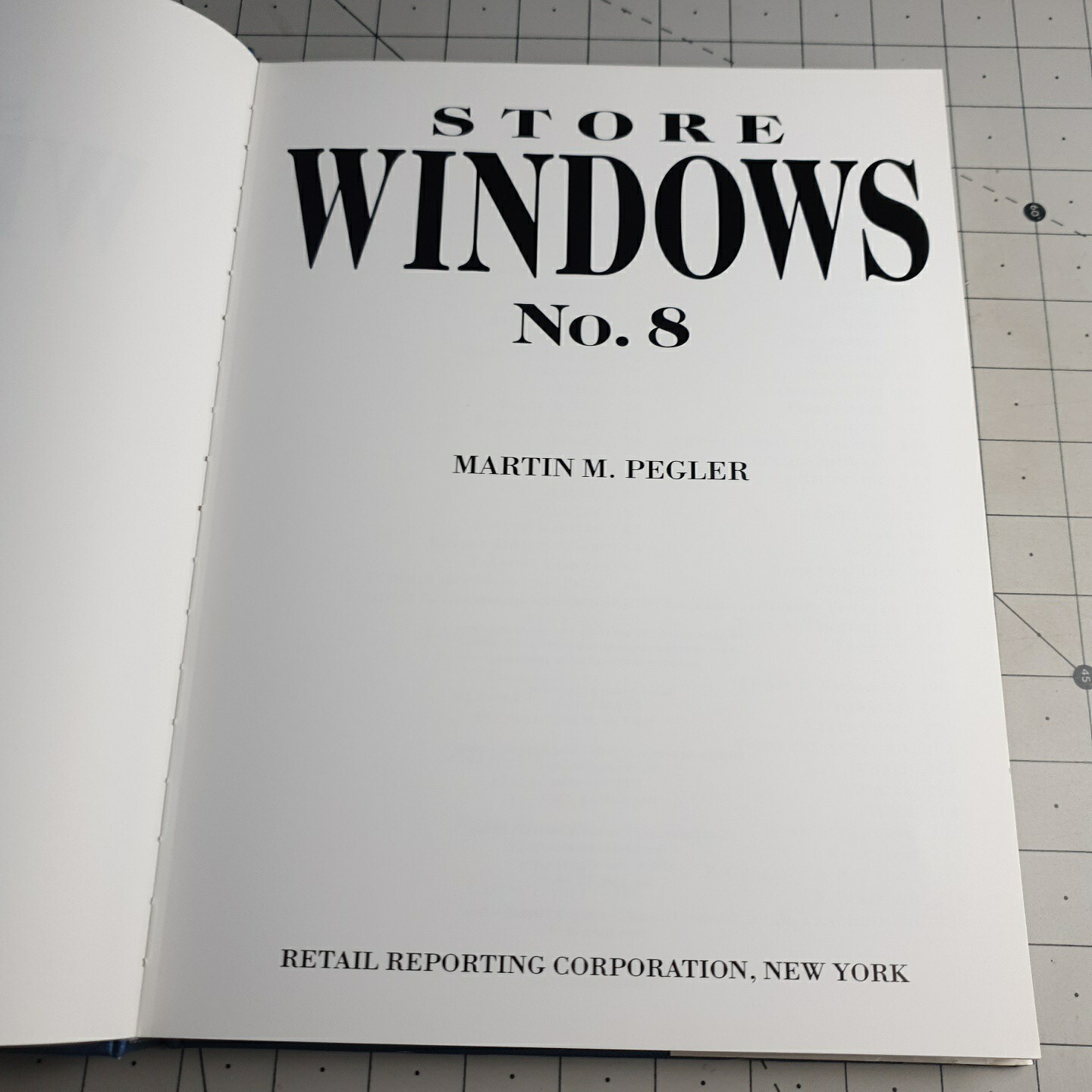 Store Windows N8 Martin Pegler 1995 Hardback Book
