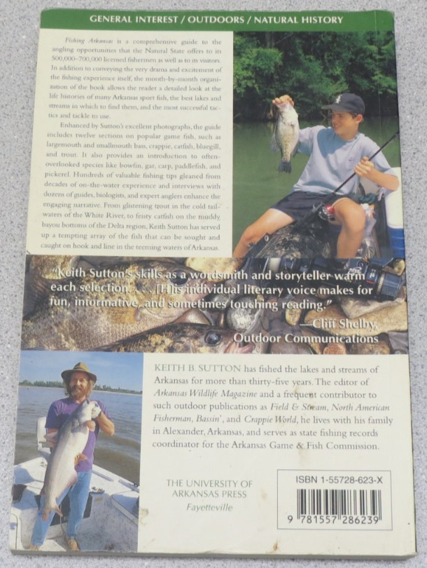 Fishing Arkansas : A Year-Round Guide to Angling Adventures Natural State Sutton