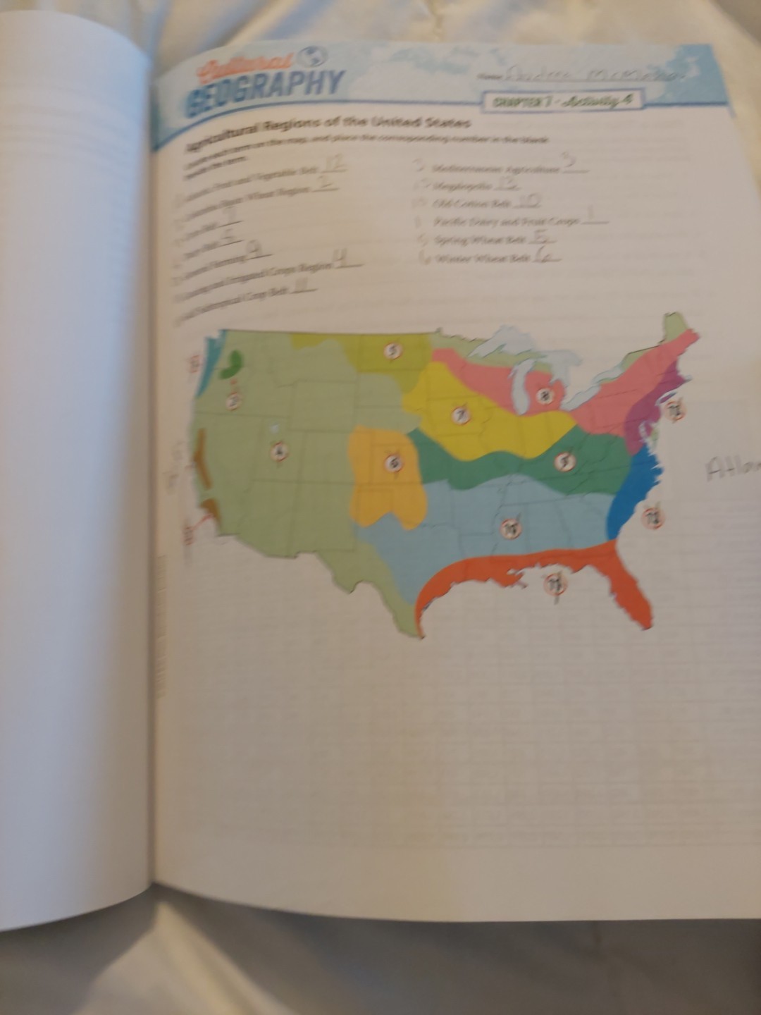 BJU Press Cultural Geography Student Activities Manual 4th Edition 294306