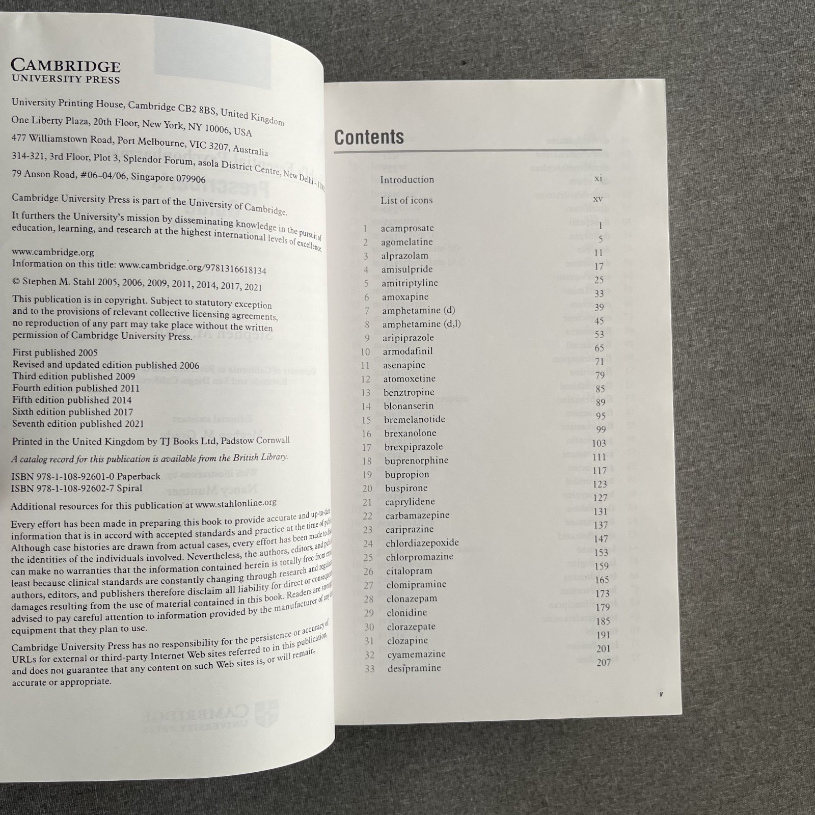 Prescriber’s Guide : Stahl’s Essential Psychopharmacology by Stephen M. Stahl…