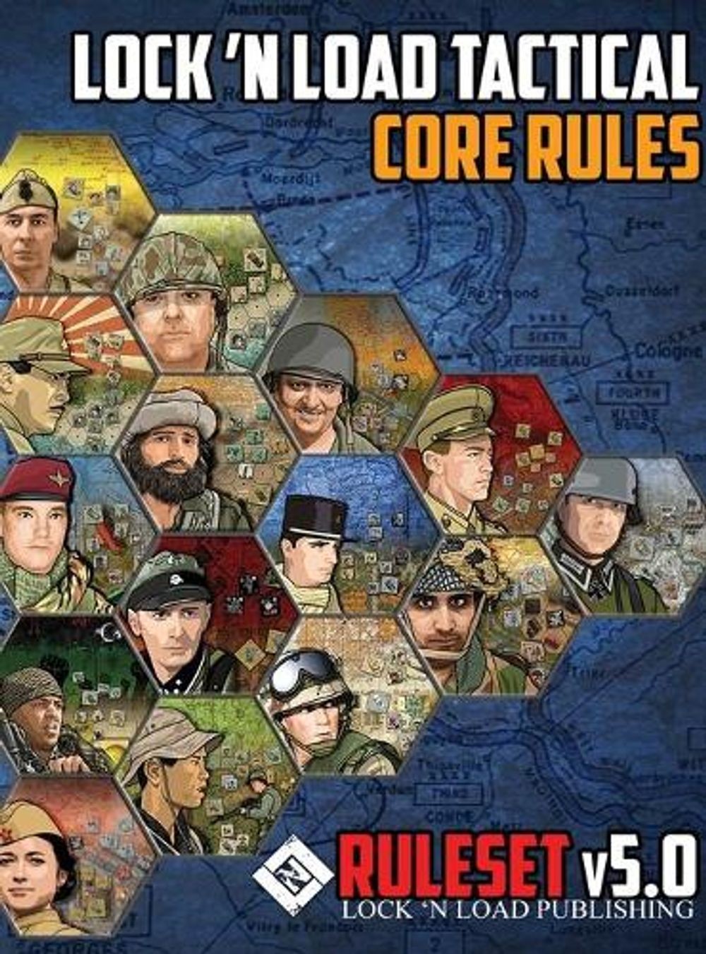 Lock ‘n Load Tactical Core Rules v5.0 by Jeff Lewis (English) Hardcover Book